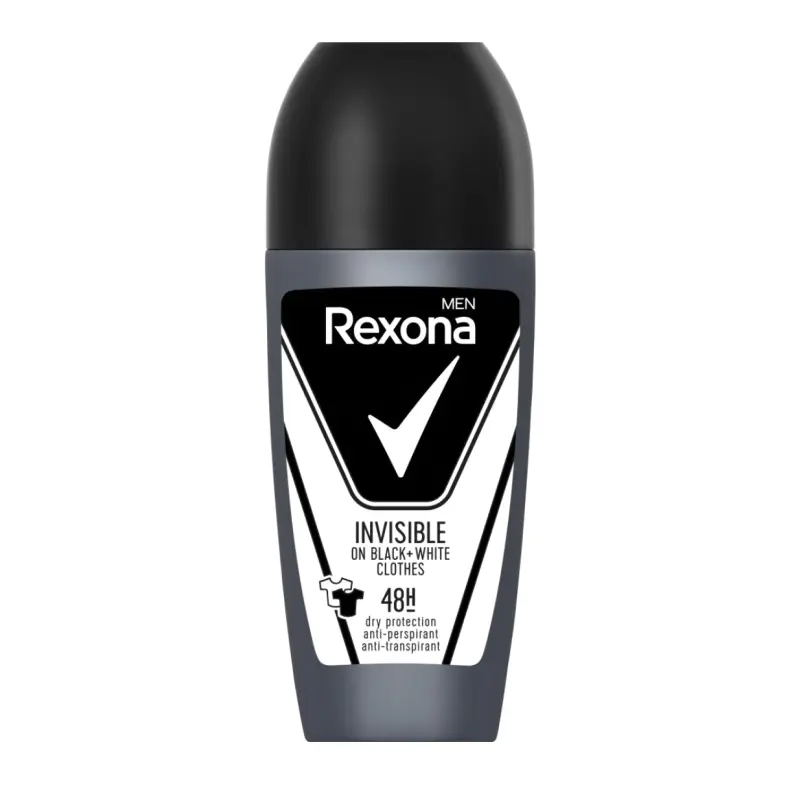 Rexona Men 48h Invisible Black + White Deodorant 50 ml